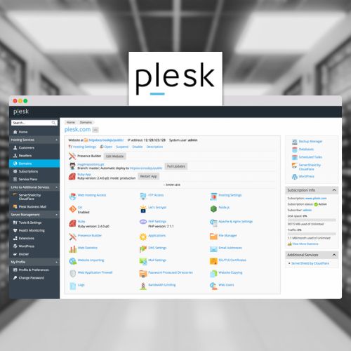Seamless Plesk Control Panel Features for Indian Windows VPS Users